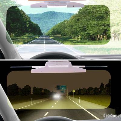 Antireflectie Nachtzicht Auto Zonneklep en Spiegel voor Dag- en Nachtrijden