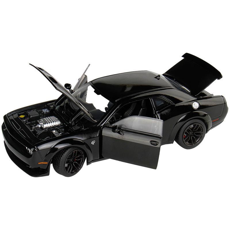 

В наличии Jkm 1:32 Dodge Challenger Симулятор маслкара Сплав Аудиовизуальная Модель автомобиля На заказ Коллекция детских игрушек Подарок