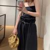 New Design Gold Patterned Women's Handbag Pleated Silk Cloud Bag Fashion Satins Dumpling Bag for Ladies