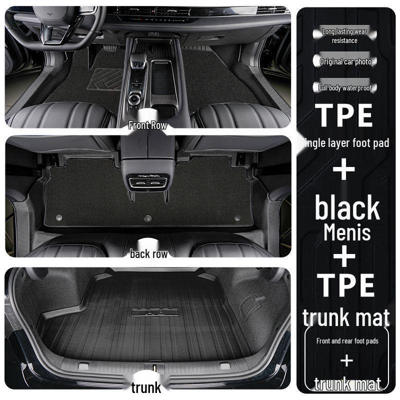 Fengyun A9L TPE Floor Mats 2025: Thickened, Wear-Resistant, Full Surround & Door Sill Coverage