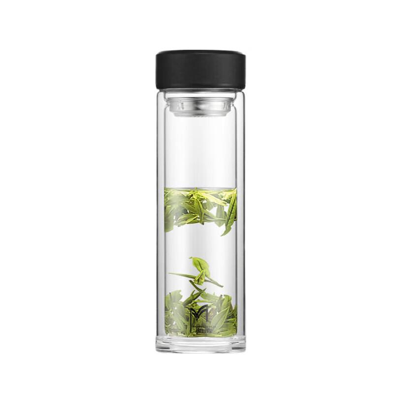 MINGHUI Double-Layer Glass Tea Infuser Bottle