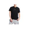 Li Ning Wade Series Training Round Neck Straight T-Shirt Men Tops Standard-Black ATSQ285-3