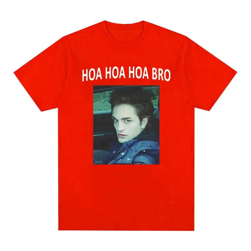 Robert Pattinson Edward Twilight Graphic T Shirt Unisex Fashion Cotton Short Sleeve Tshirts Unisex Retro ONeck Oversized Tshirt