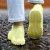1 Paar wasserdichte Regenschuhüberzieher, rutschfeste Silikon-Wiederverwendbare Überschuhe für Damen und Herren, Reise, Outdoor, Regendichter Stiefel-Schuhschutz