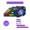 Waterproof Bluetooth Motorcycle Helmet Earphones with Noise Cancelling & Multi-person Intercom