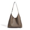 Exquisite new high-end commuter shoulder bag, simple bucket bag, casual large-capacity crossbody bag