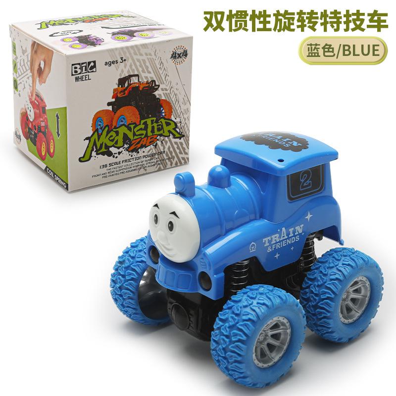 Inertial 4X4 Off-Road Vehicle, Children'S Simulation 360-Degree Stunt Model Car Drop-Resistant Car Toy