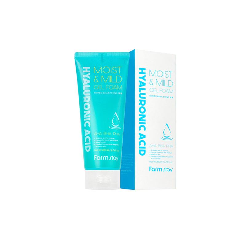 Hyaluronic Acid Moist & Mild Gel Foam 200ml