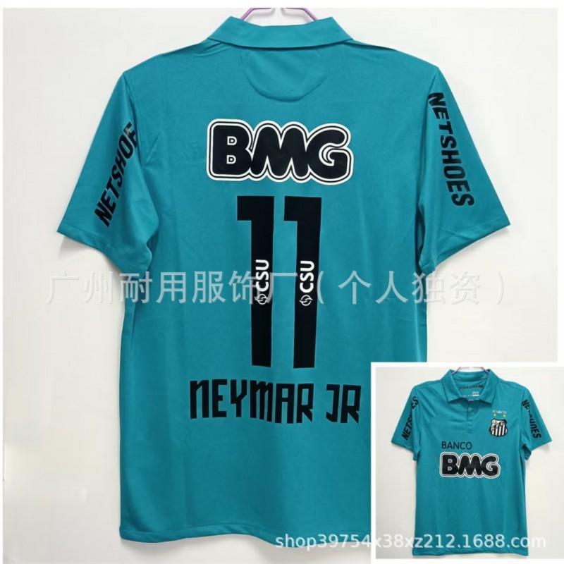

Retro Santos Jersey Bajia Replica No. 11 Neymar Classic Commemorative Football Shirt S