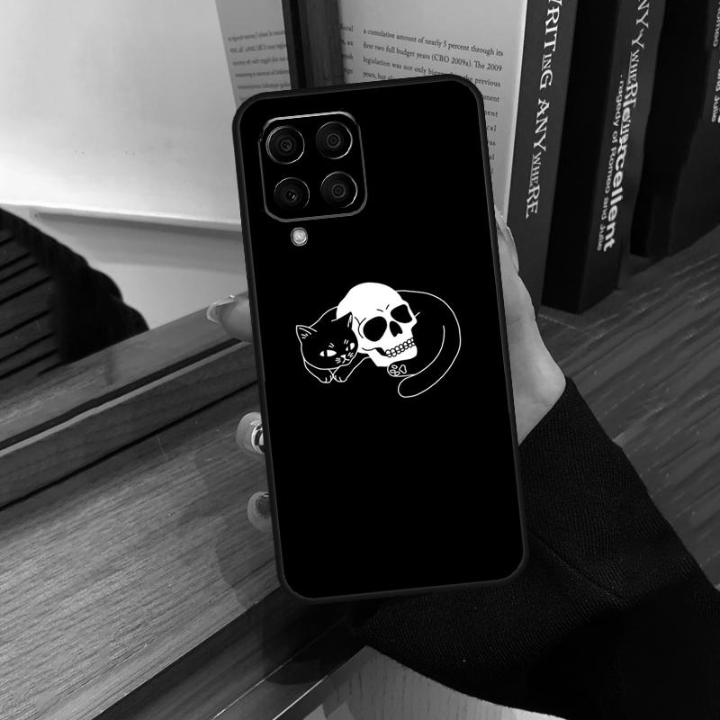 Hexe Schwarze Katze Hülle Für Samsung Galaxy M13 M53 M51 M31 M11 M14 M34 M54 M12 M32 M52 M16 M36 M56 M15 M35 M55