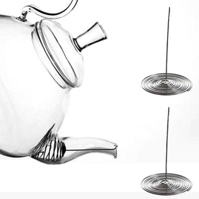 Accesorios para tetera Vajilla Herramienta de cocina Colador de resorte Infusor de té Accesorios Filtro para tetera