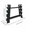 Dumbbell Rack Sturdy Storage Stable for Fitness Enthusiasts