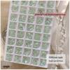 K9 Crystal Burst Rhinestone Nail Art Decorations - Light Blue, Fruit Green, Purple, Translucent White, Pointed Back Large Rhinestones.