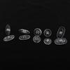 50Pairs(100pcs) Anti Slip Silicone Nose Pads For Eyeglasses Sunglass Glass Spectacles Eyewear
