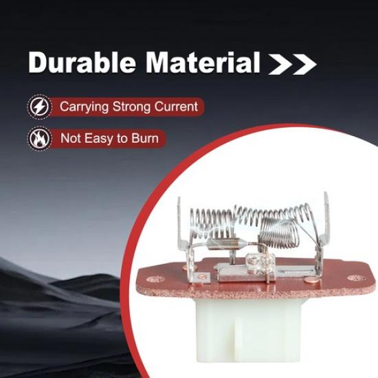 New HVAC Blower Motor Resistor with Plug for Ford E-550 Econoline Super Duty 200