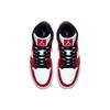 Air Jordan 1 Mid Chicago Herren Sneaker Weiß Gym-Rot Schwarz 554724-173