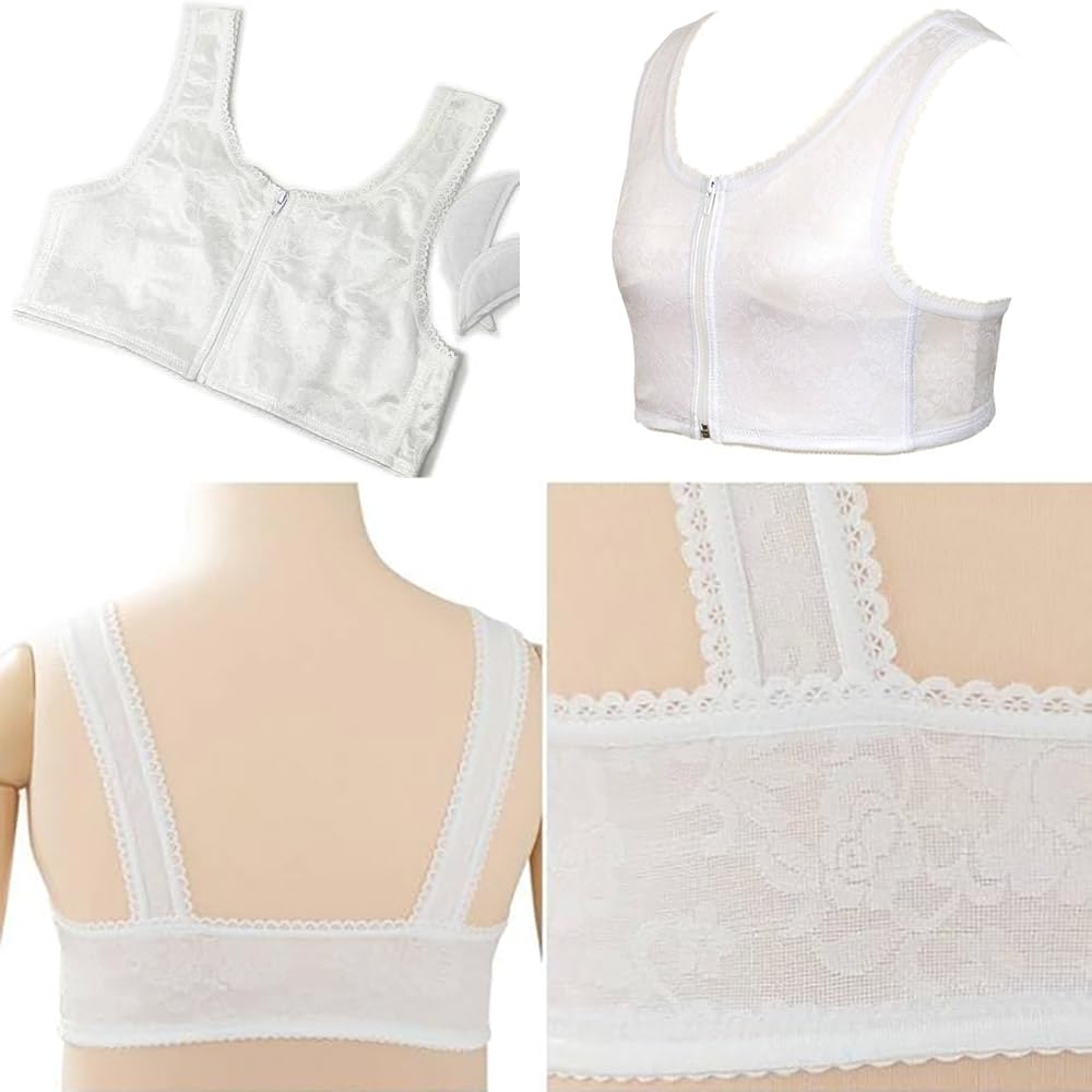 Japanese Style Bra with Shape for Front Perfect for and Other Kimono Dressing Size L Pads, Kimono, Underwear, Zipper, Weddings, Coming-of-Age