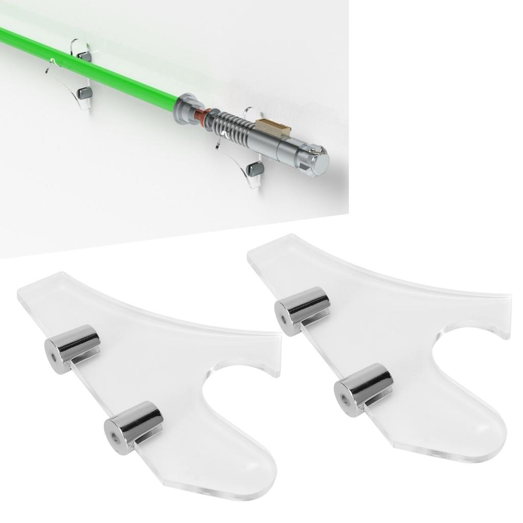 Lightsaber Wall Mounted Rack Transparent Lightsaber Wall Mount Display Stand Bracket