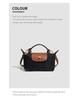 2025 Women's Lightweight Waterproof Nylon Dumpling Crossbody Tote