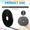 Magnetic Tape Roll Thin Strips, 0.39 Inch x 33 Feet Magnetic Board Dividers Whiteboard Graphic Decorative Tape Marking Line for Classroom Office Art