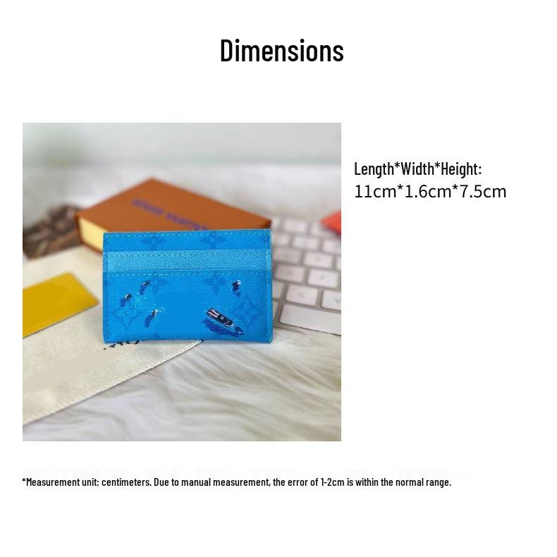 Barevný graffiti držitel karty - Prázdninová série Malá taška ve stylu INS