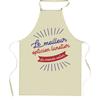 Kitchen Apron - Planetee - Optician Pattern (Best In the World) - Cotton - France Printing