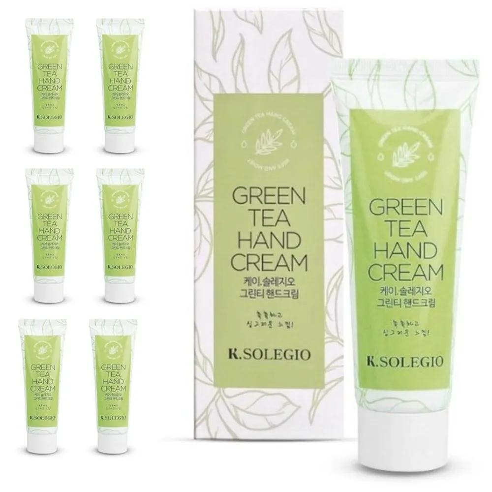 

K.SOLEGIO Green Tea Hand Cream 80ml x 6 pack