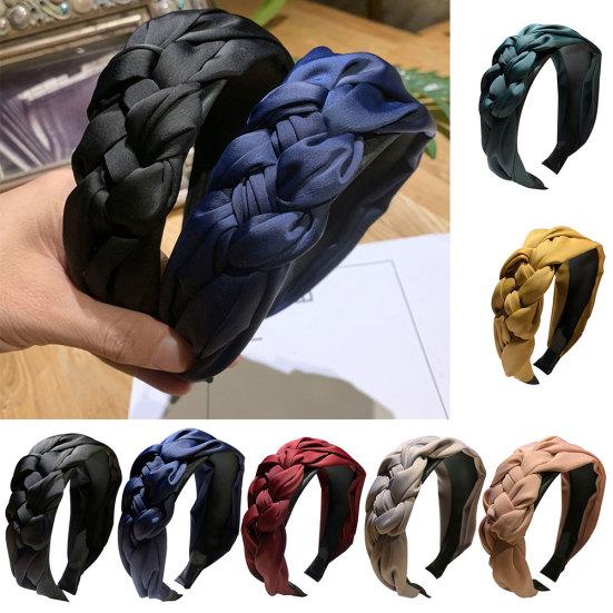 Fashion Women Twisted Knot Hair Hoop Wide Hairband Headwear Headband Accessories