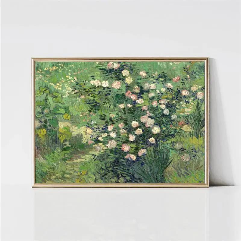 Vincent Van Gogh Select Print Poster Impressionist French Landscape Flower Starry Night Canvas Painting Wall Art Room Home