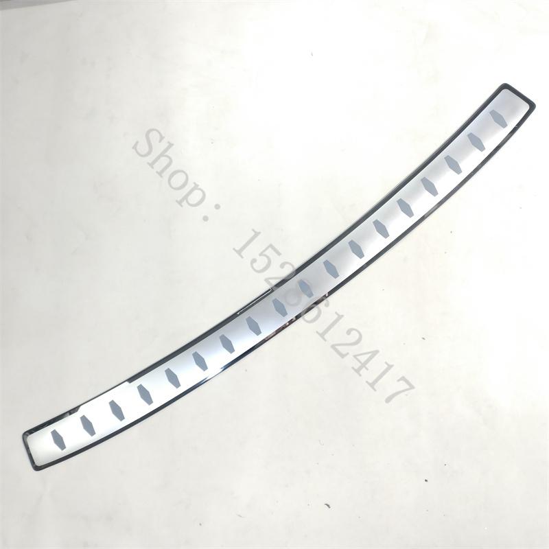 For Volvo XC60 2018 ~2025 Stainless Steel Car Door Rear Bumper Protector Sill Trunk Tread Plate Trim Car styling