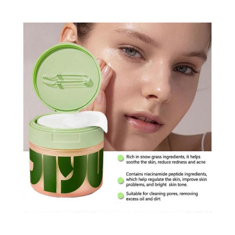 Jiyu Skincare Coreana Anti-Età, Dischetti Tonici Minimizzanti Macchie Scure e Rughe