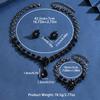 Manufacturer's direct sales of alloy wedding necklaces, earrings, bracelets, bridal wedding accessories, banquet jewelry