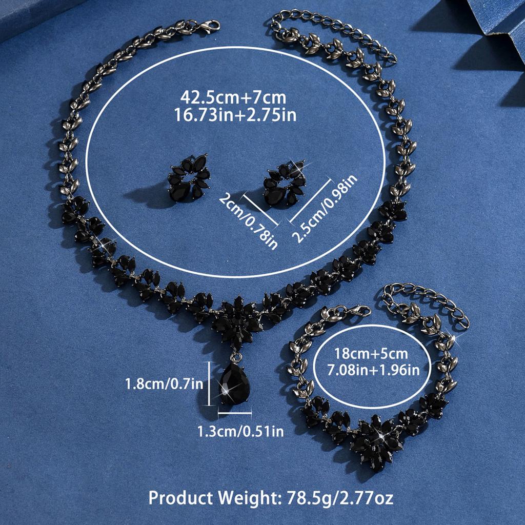 Manufacturer's direct sales of alloy wedding necklaces, earrings, bracelets, bridal wedding accessories, banquet jewelry