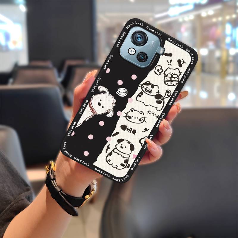 Husă Moale Protectoare Husă Telefon Pentru Blackview Oscal C80 Silicon Capac Spate Impermeabil Design la Modă TPU Desene Animate Drăguț