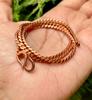 Pure Copper Chain Bracelet and Necklace, Healing Jewelry, Copper Jewelry, Customized Length 6 Inch To 30 Inch, Antique Copper Solid Chain #2