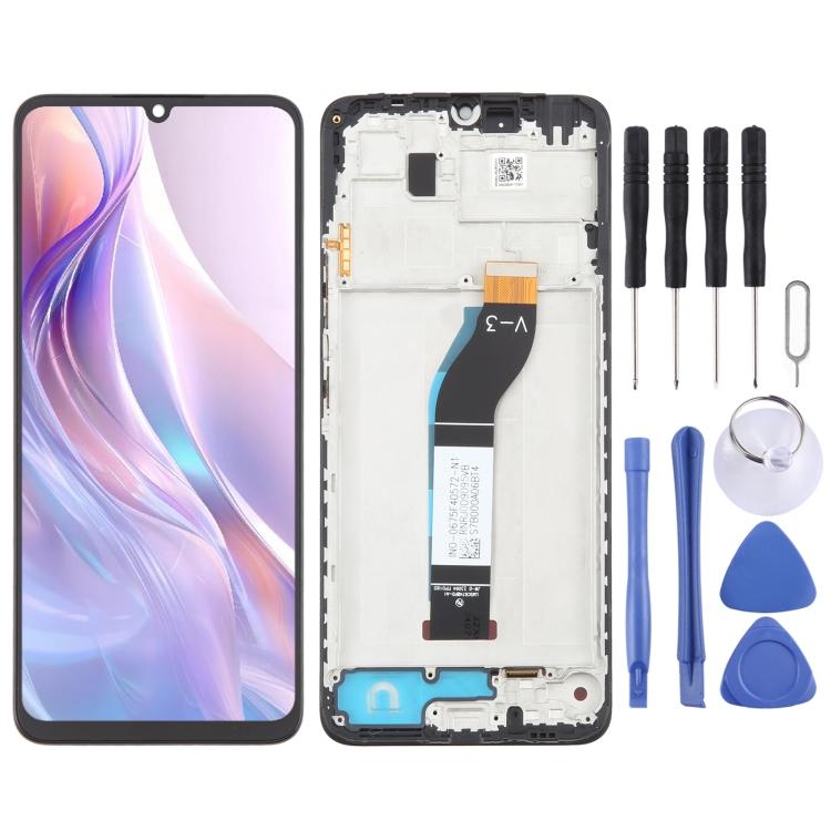 Asamblare completă a digitizatorului de ecran LCD OEM cu cadru