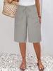 Spring/Summer 2025 Women's Casual Pocket Shorts