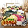 3D Print Akuyaku Reijou Tensei Ojisan Grace Auverne Bedding Set Single Twin Full Queen King Size Bed Set Adult Bedroom
