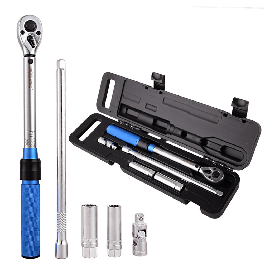 Drive Click Torque Wrench Set Wear-resistant 1/4 Inch Drive Click Torque Wrench Set Mini Ratchet Wrench