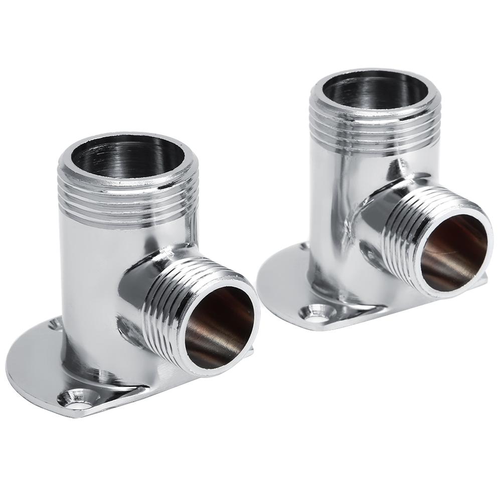 Inlet G1/2 Outlet G3/4 WallMounted Shower Head Faucet Adapter Bathroom Accessory