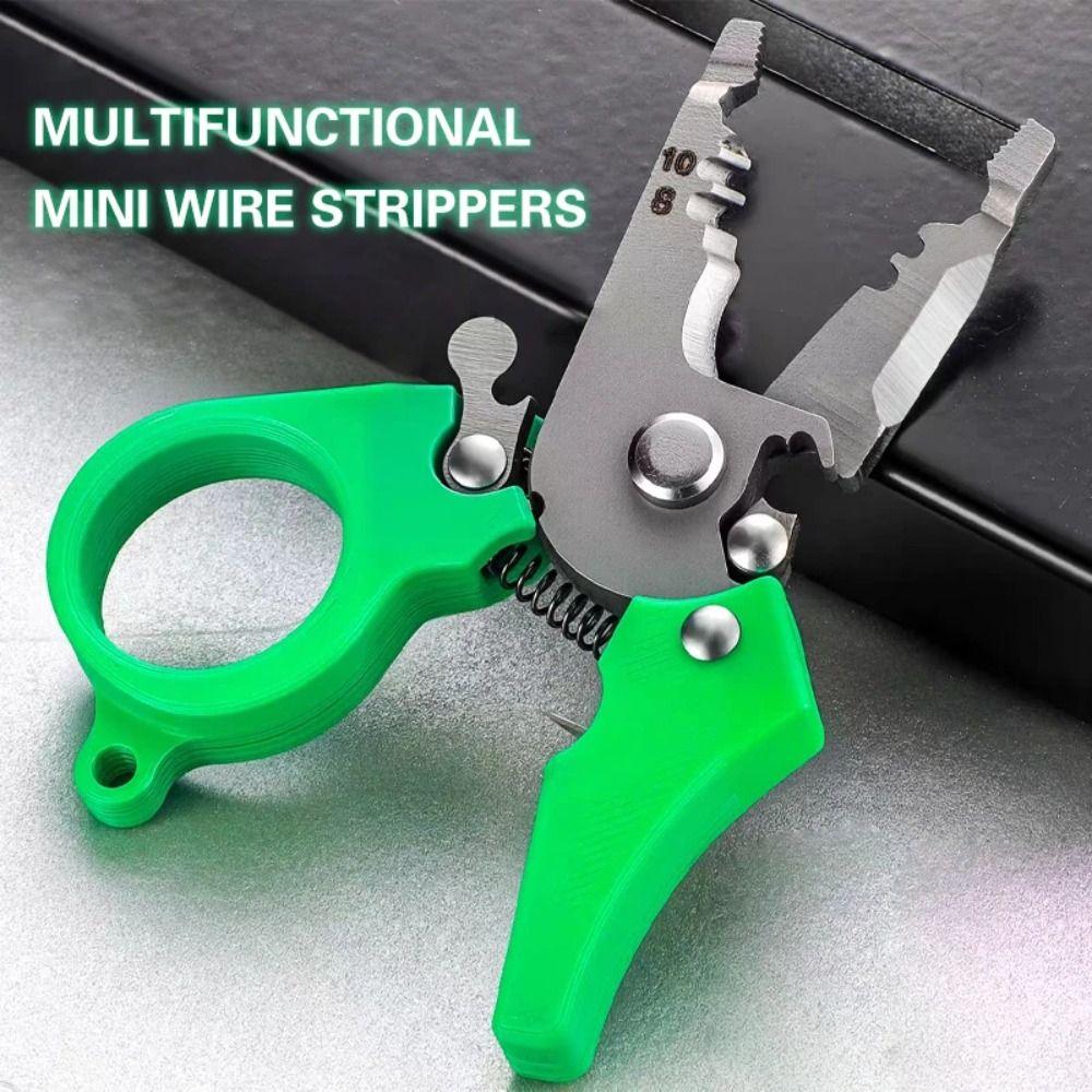 Anti-slip Micro Wire Strippers Small Cable Plier Wire Stripper Tool Cable Stripping Tasks