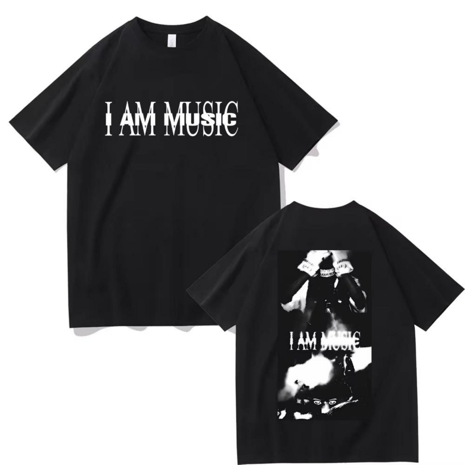 

Рэпер Playboi Carti I Am Music Новый Альбом Двусторонняя Принт Футболка Мужская Мерч Opium Футболка Мужская Женская Хип-Хоп Винтажная Футболка S чёрный