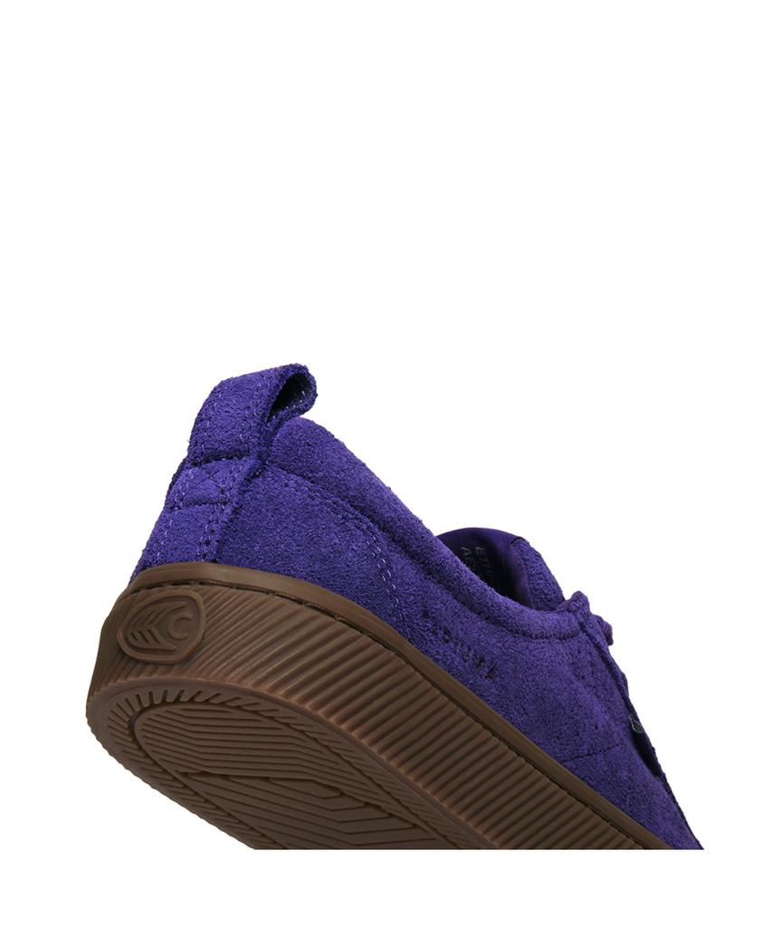 Cariuma Oka Low Gum Sole Purple Suede