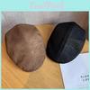 Simple Solid Color Suede Beret Hat For Women Winter Autumn Casual Fashion Accessory