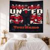 Manchester Custom Your Name Wall Decor Tapestry Art For Pet Memorial Birthdaywedding Party Backdrop Family Gift