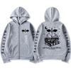 Fourth Wing Dragon Rider Zipper Hoodies Men's Basgiath War College Fashion Winter Long Sleeve Oversized Jackets
