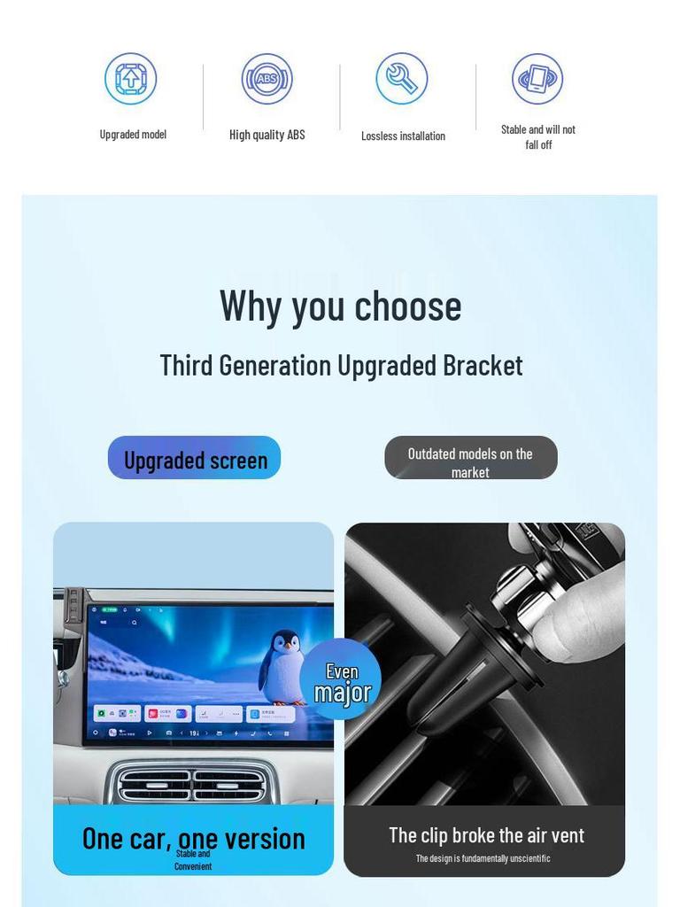 2025 Galaxy M9 Screen-Mounted Phone Holder Bracket