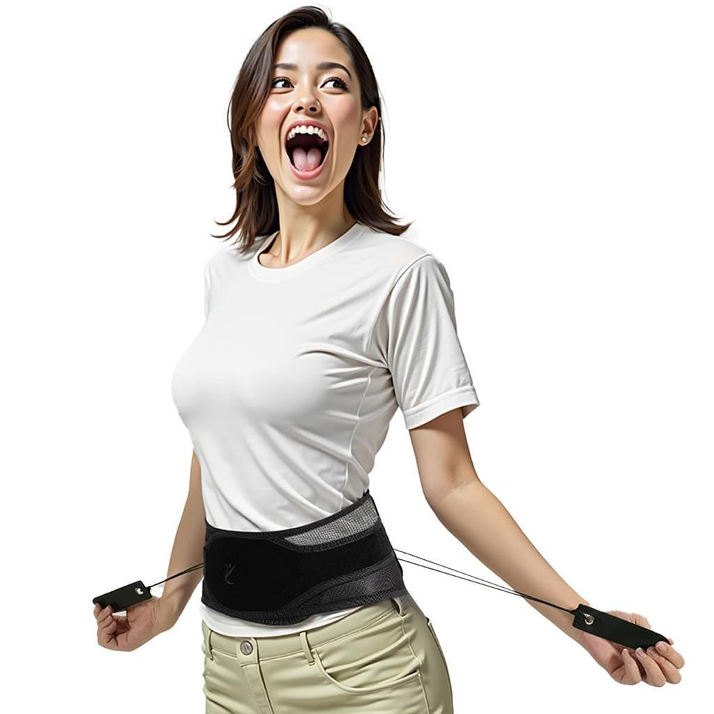 Design Award Waist Supporter Waist Corset Hyayurou Waist Belt Pelvic Belt Hunchback Belt Posture Belt Back Muscle Belt by Judo therapist and physical