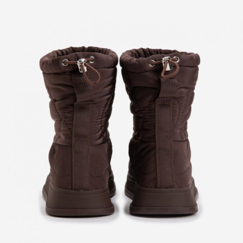 Simplet By Esquire Women Loa Padding Mid Boots Brown