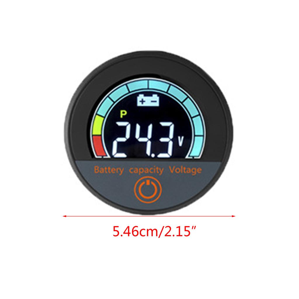 Digital Multimeter Colored LCDdisplay Multifunction Meter Battery Capacity Voltmeter Meter Monitor Battery Indicator
